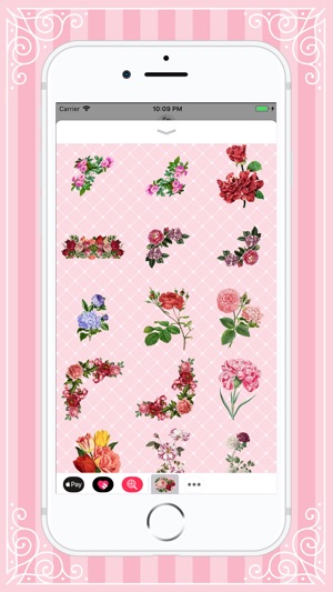 Lovely Bloom Flower Stickers(圖4)-速報App