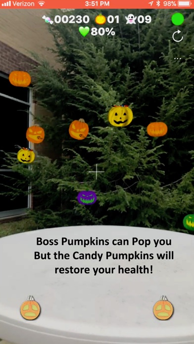 Pumpkin Popper-AR screenshot 4