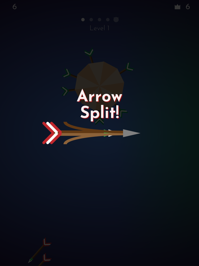 Arrow Split, game for IOS