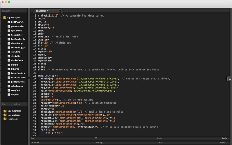 Coding game. Coding screenshot. Sprite coding. Code game app. Game code win