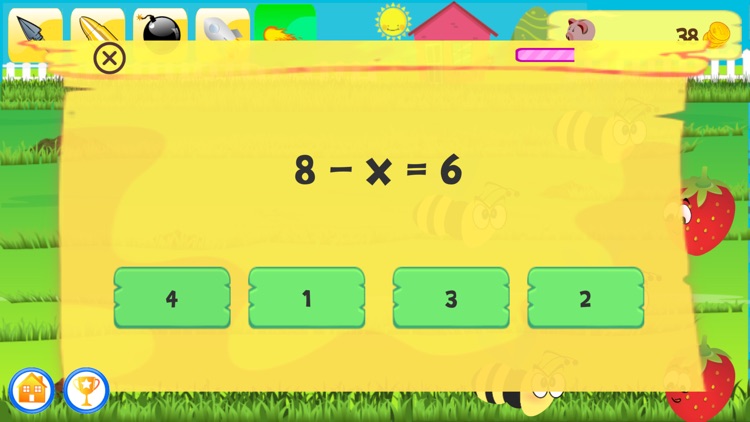 Garden Attack Math Learn Game screenshot-7