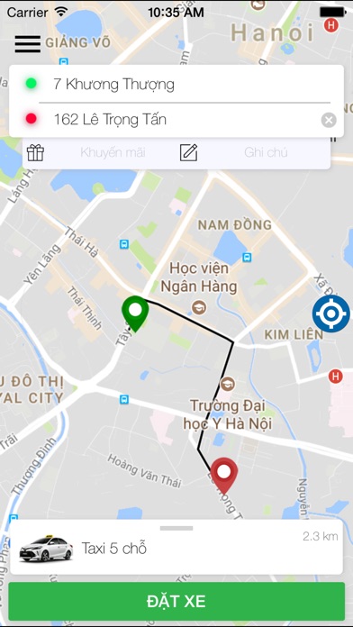 Gọi Xe screenshot 4