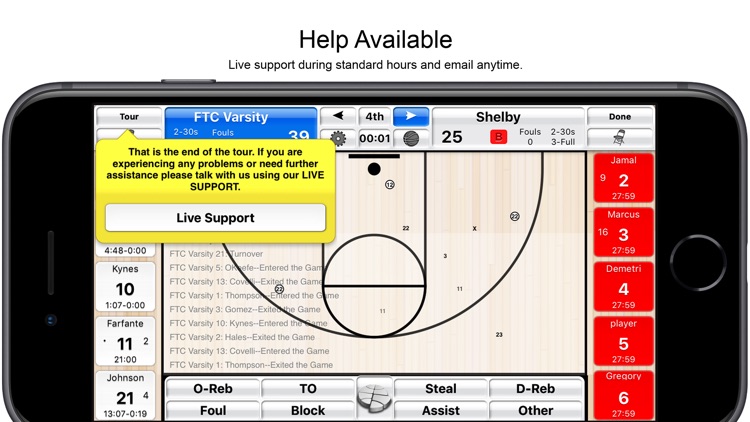 Basketball Stat Tracker screenshot-5