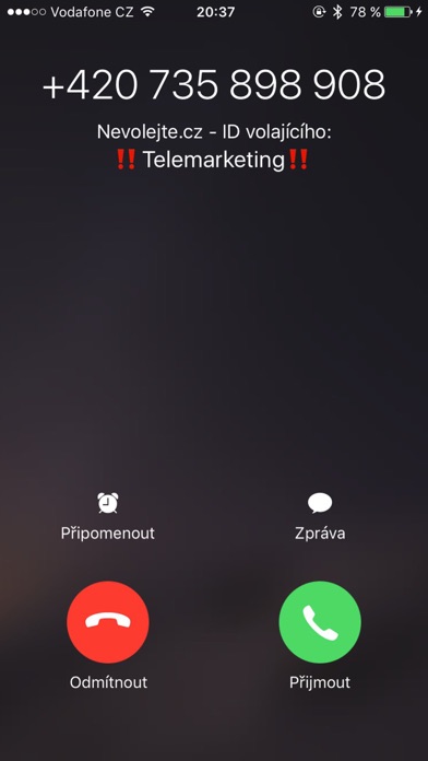 Nevolejte.cz screenshot 2