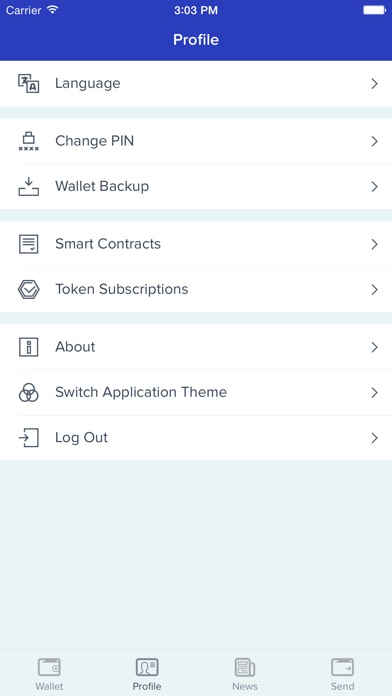 Qtum Wallet screenshot 3