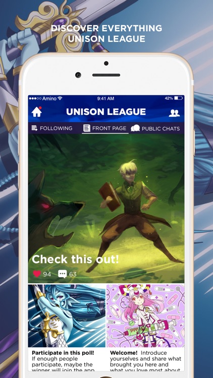 Amino for Unison League