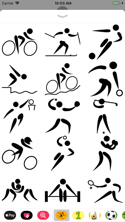 Sport Pictogram Sticker Pack