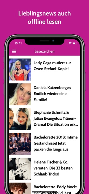 InTouch: TV- und Promi-News(圖5)-速報App