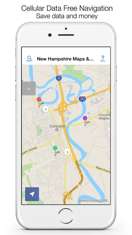 New Hampshire Offline Maps screenshot-0