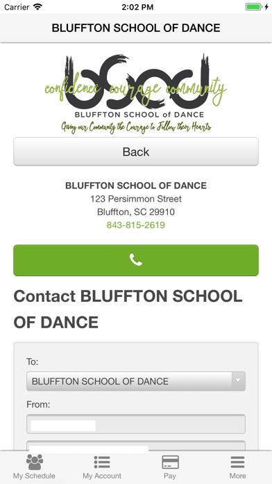 BLUFFTON SCHOOL OF DANCE 10180 screenshot 3
