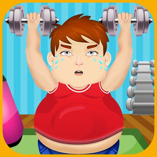 Fat Man Gym - Funny Workout icon