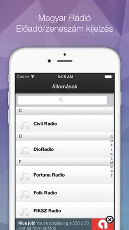 Game screenshot Magyar Rádió apk