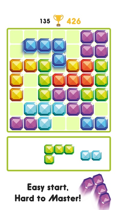 Jewel Block Puzzle King screenshot 2