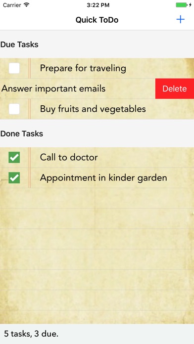 QuickToDo Simple screenshot 2