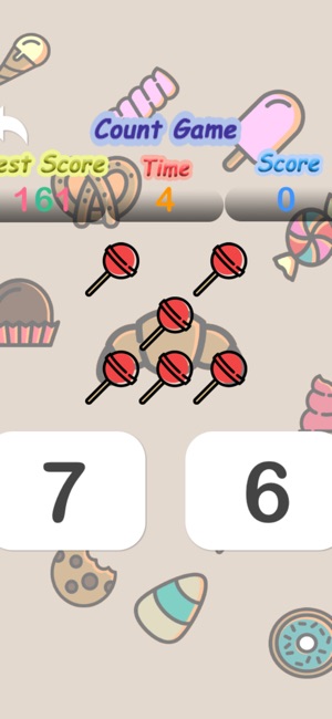 Sweets Counting Math(圖3)-速報App