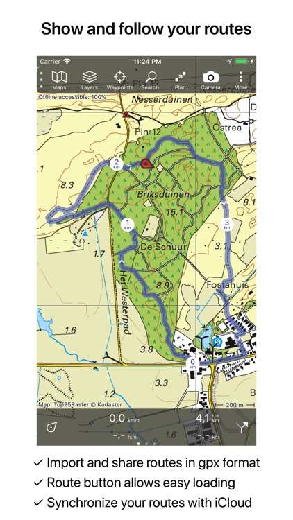 Topo GPS Netherlands