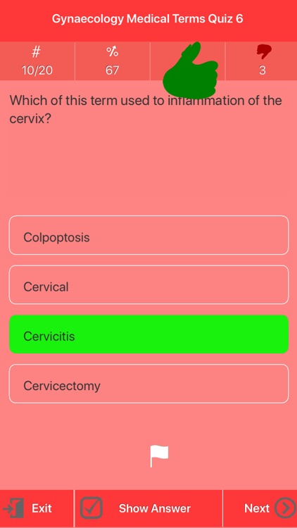 Gynaecology Medical Terms Quiz
