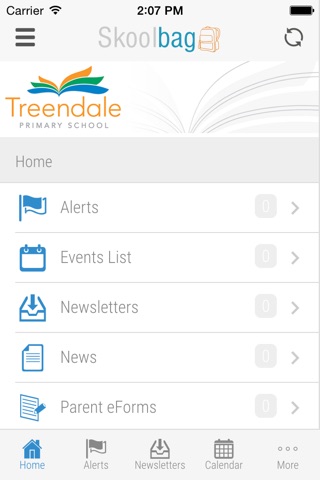 Treendale Primary School - Skoolbag screenshot 2