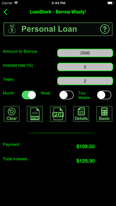 Loan Shark Loan Mortgage Lease screenshot 2