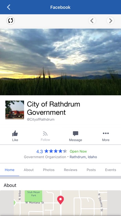 City of Rathdrum Idaho screenshot 2
