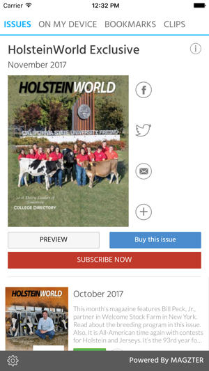 HolsteinWorld Exclusive(圖1)-速報App