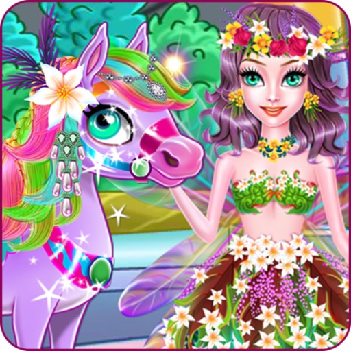 Fairy Horse Braided Hairstyle iOS App