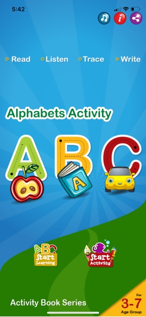 Alphabets Activity Book Lite(圖1)-速報App