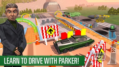 Parker's Driving Challenge - Thunderbirds Are Go Screenshot 1