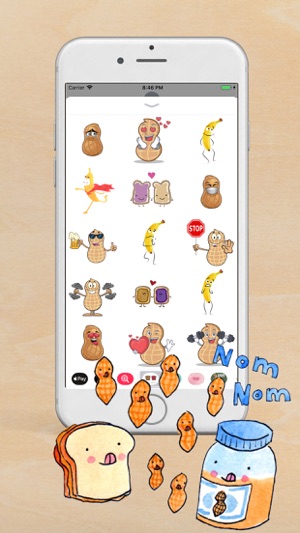 Peanut And Friends Stickers(圖3)-速報App