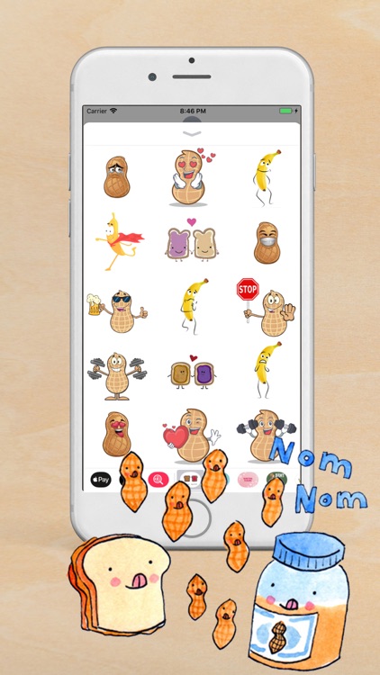 Peanut And Friends Stickers