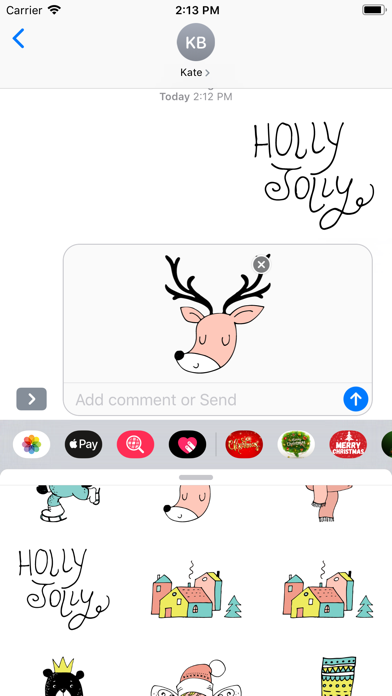 How to cancel & delete Reindeer & Winter Christmas IM from iphone & ipad 2