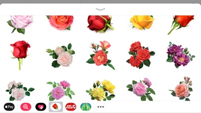 Romantic Roses Lovely Sticker screenshot 4