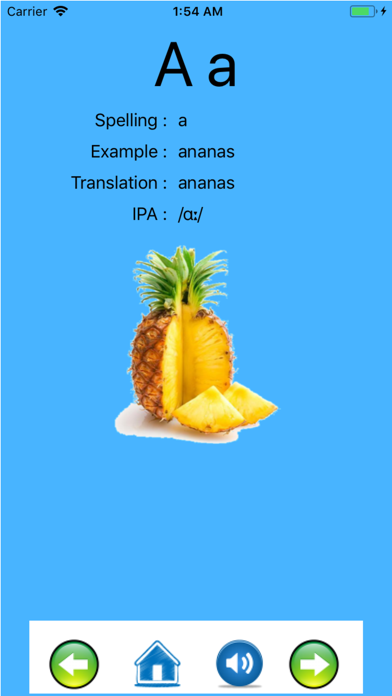 Norwegian alphabet for student screenshot 3