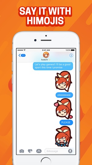 Himoji Sticker Set