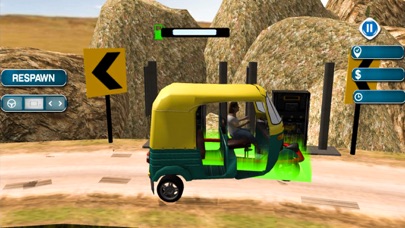 Off Road Rikshaw Drive 3D screenshot 2