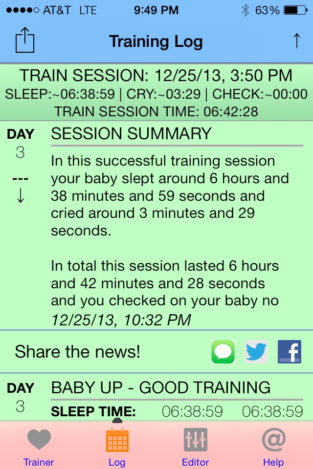 Baby Sleep Trainer screenshot 2