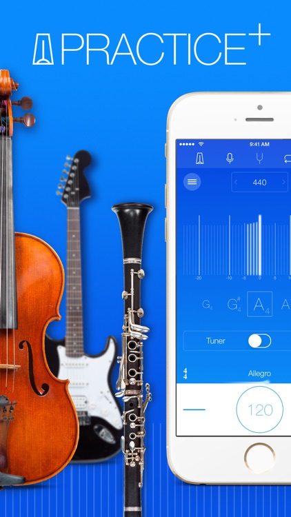 Practice+ Tuner & Metronome screenshot-0