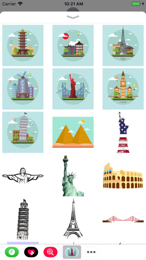 Famous Landmark Stickers(圖3)-速報App