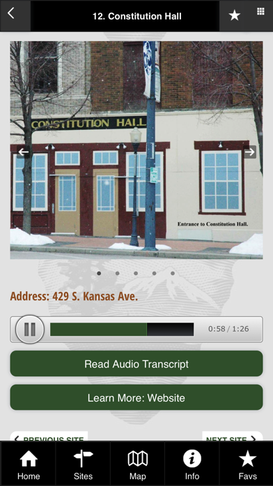 How to cancel & delete Topeka Civil Rights Trail from iphone & ipad 4
