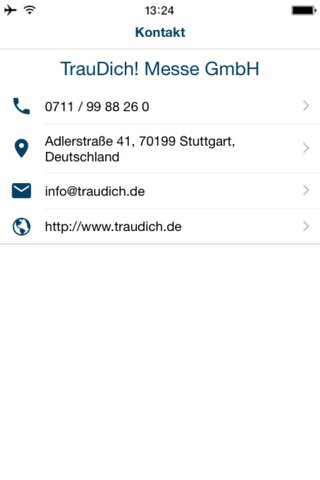 TrauDich! MesseApp screenshot 3