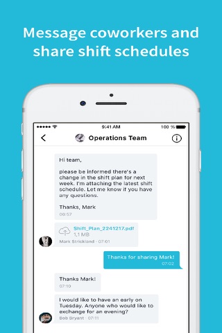 Konsulenten – Employee App screenshot 3