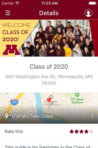 University of Minnesota screenshot 3