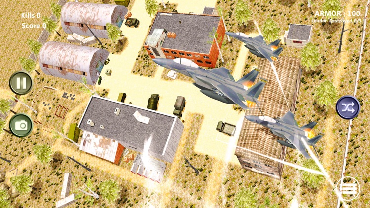 F16 Jet Fighter Assassin Game screenshot-3