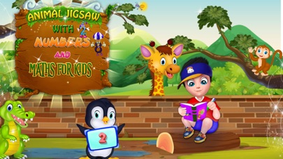 How to cancel & delete Animal Jigsaw with Basic Maths from iphone & ipad 1