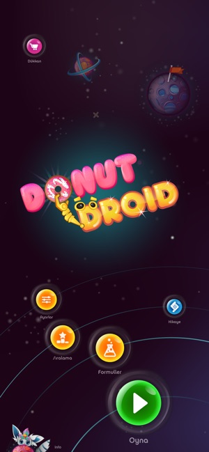 Donut Droid ile Fen Bilimleri