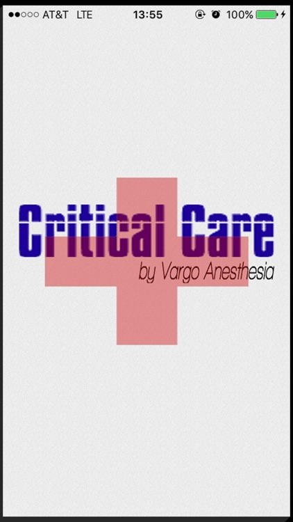 Critical Care Drips