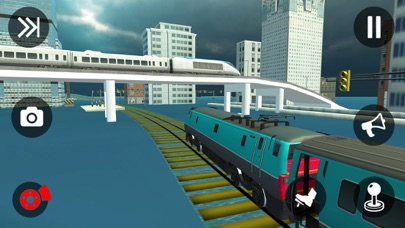 Aqua Water Bullet Train Driving Simulator screenshot 4