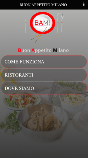 BUON APPETITO MILANO APP