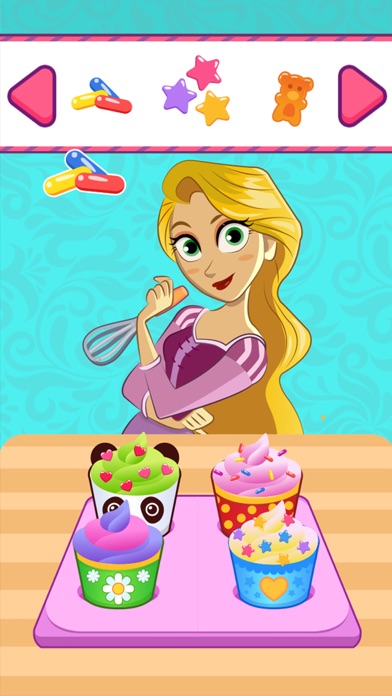 Rapunzel cupcake maker screenshot 3