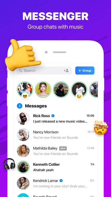 Sounds App Music Sharing screenshot-4